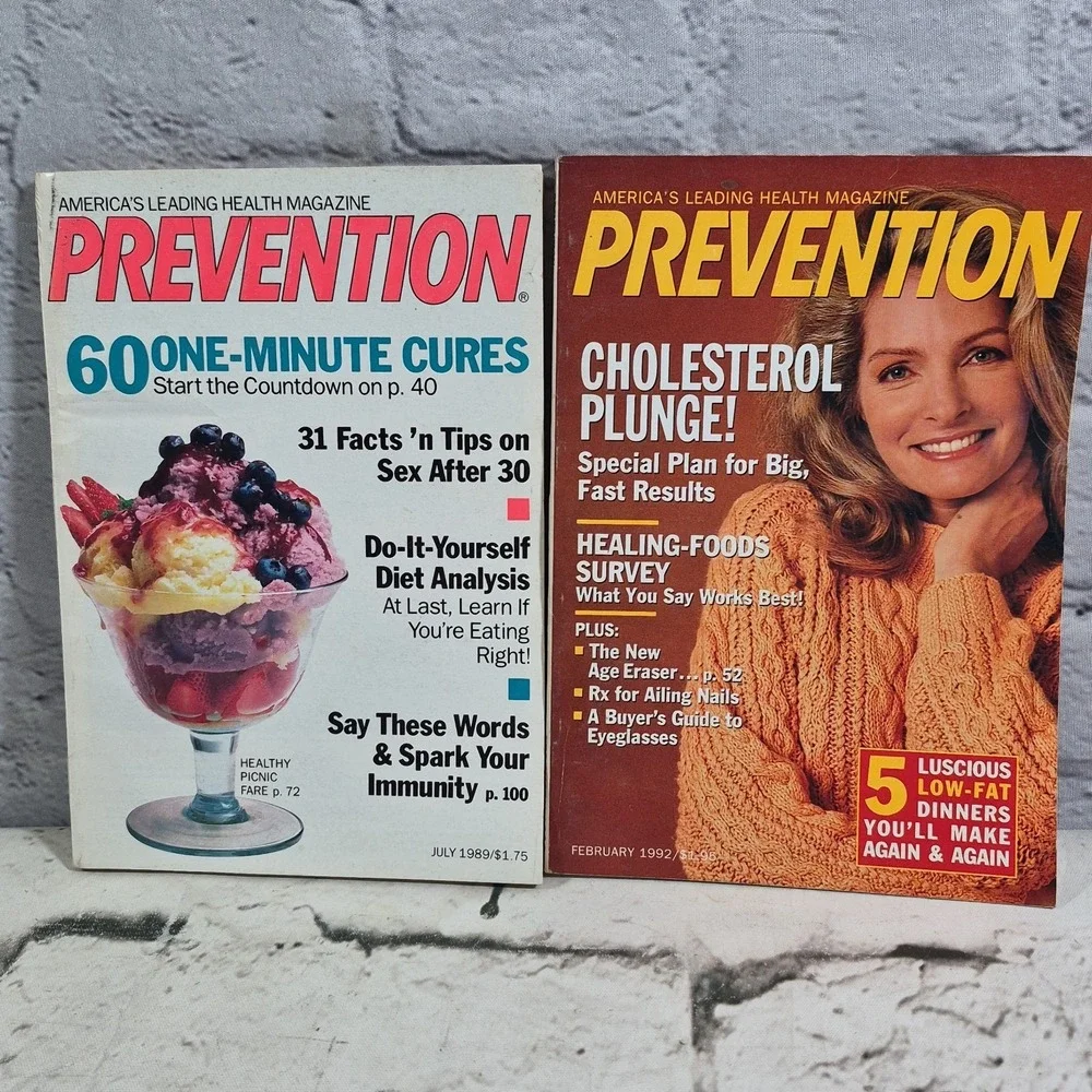 Prevention Magazine Lot Of 10 Vintage 90's